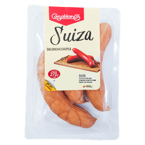 SALCHICHA SUIZA CASABLANCA x 270GR