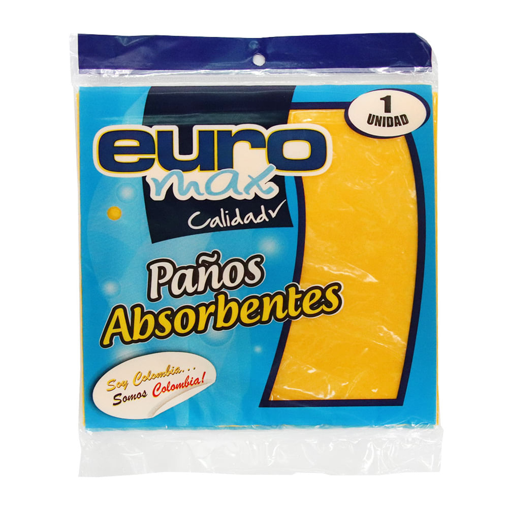 PAÑO ABSORBENTE EUROMAX   x 1UND