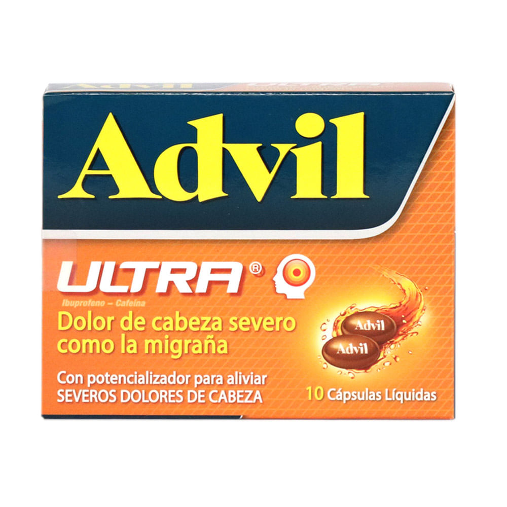 ADVIL ULTRA  x 10 CAPSULAS