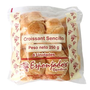 Pan Croissant X6Und *300 gr Esponjados