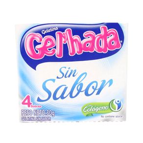 GELATINA GELHADA 30gr SIN SABO