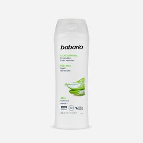 LECHE CORPORAL BABARIA ALOE*400ML