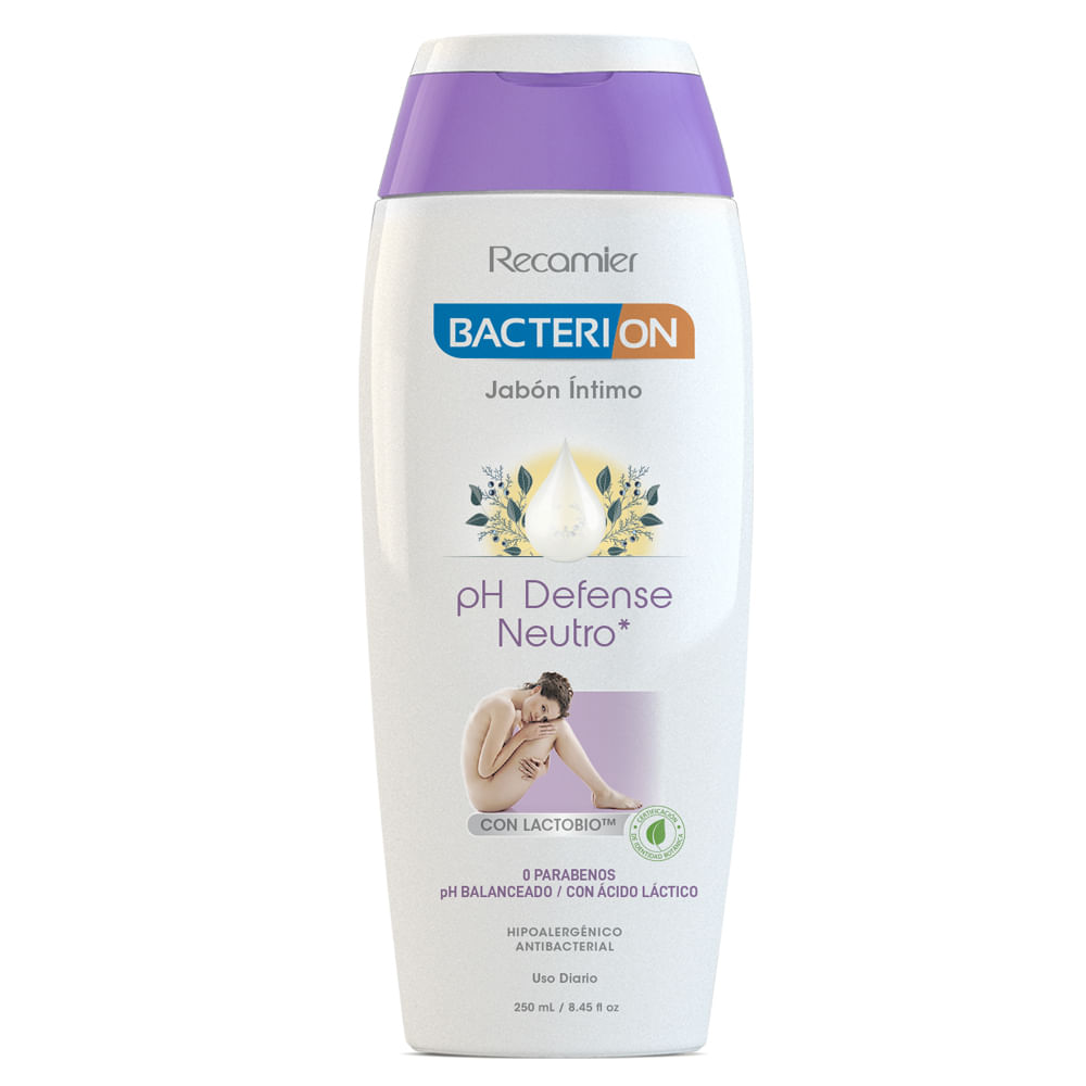 JABON INTIMO BACTERION PH NEUTRO*250ML