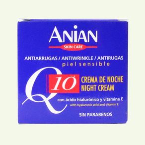 CREMA FACIAL NOCHE Q10 ANIAN