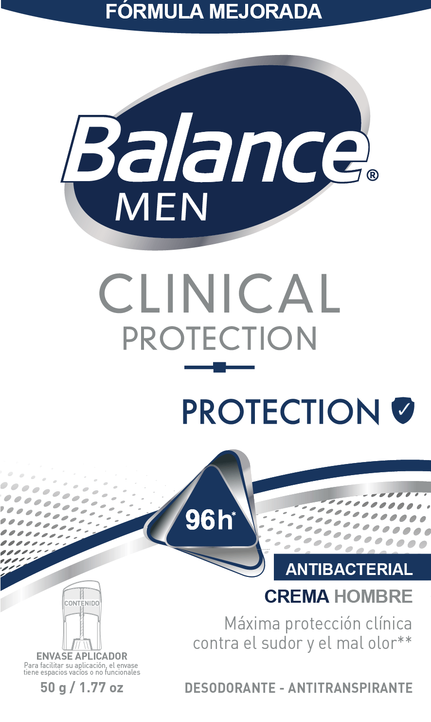 DEO CLINICAL PROTECT HOMBRE BALANCEX50GR