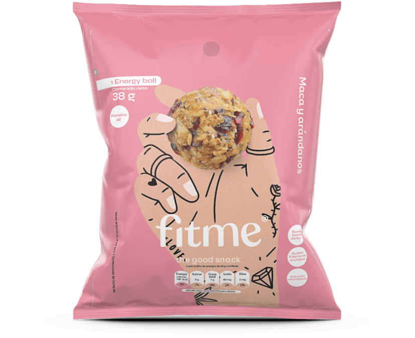 SNACK NUECES MACA/ARANDANOS FIDMI*38GR