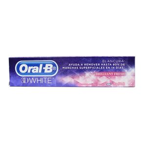 CREMA DENT 3D WHITE BRILLANTE ORALB*53ML