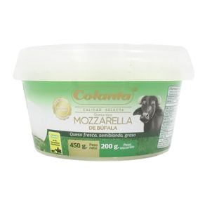 QUESO MOZARELLA DE BUFALA COLANTA*450 GR