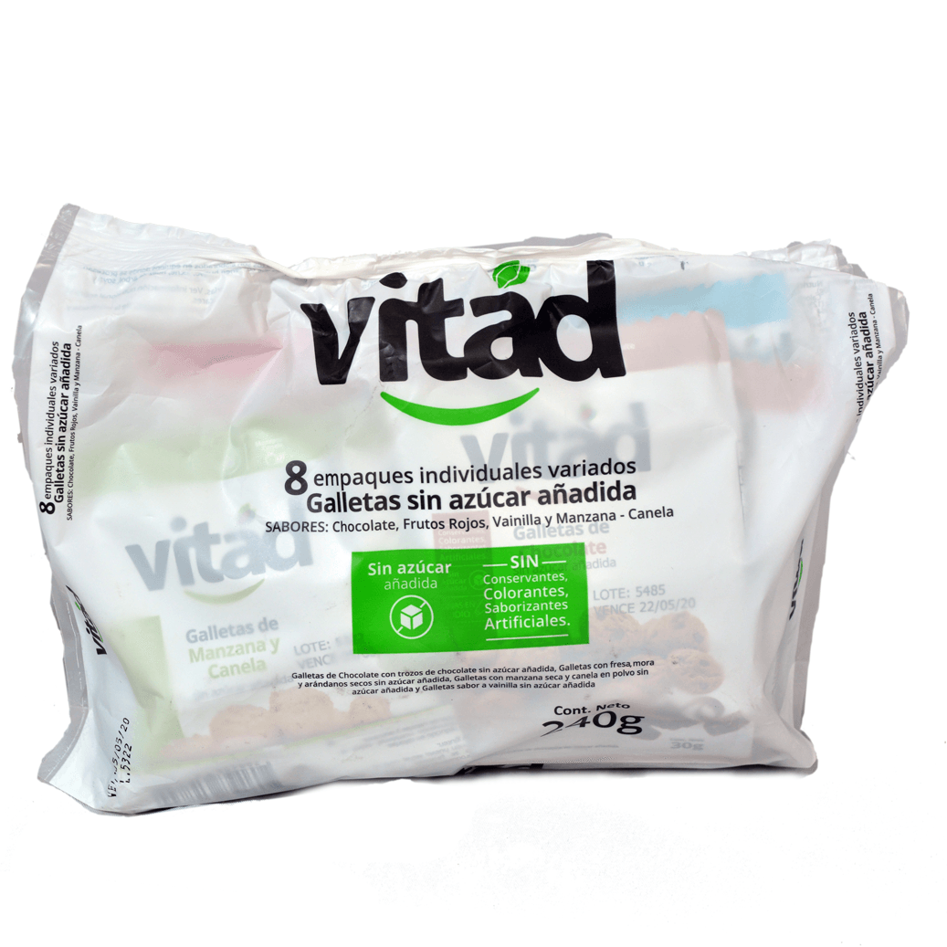 GALLETAS VITAD SIN AZUCAR AÑADIDA*240GR