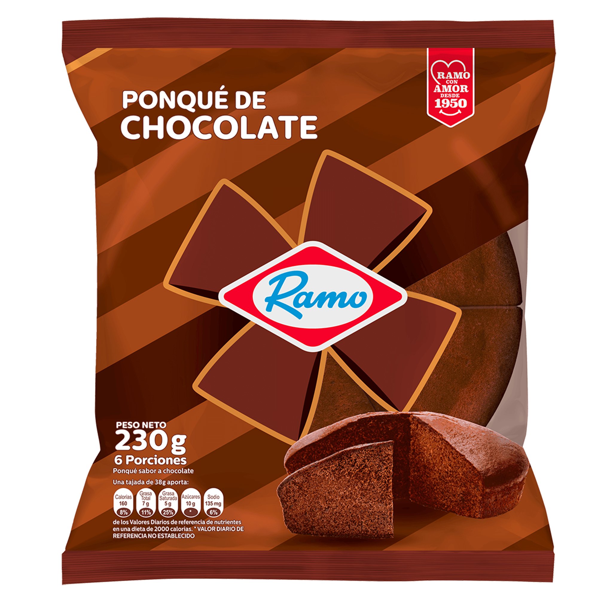 PONQUE CHOCOLATE RAMO  x 230GR