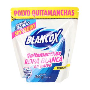 Polvo Quitamancha R Blanca Blancox*400 gr