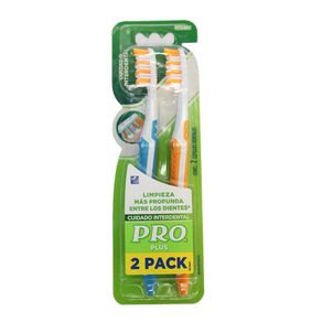 CEPILLO PRO LIMP/INTERDENT MED 2X1