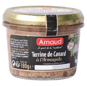 Terrine Arnaud Cerdo Con Pato Al Arma*180G