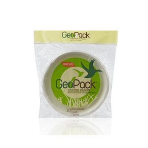 PLATO HONDO GEOPACK x 10 UND