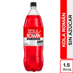 GASEOSA KOLA ROMAN SIN AZUCAR PET*1.5LT