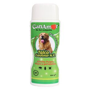 TALCO INSECTICIDA PERROS CANAMOR x 100GR