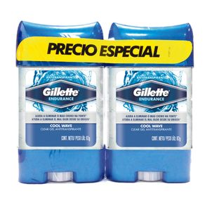 DEO GILLETE X2 CLEAR CW GEL x 82GR
