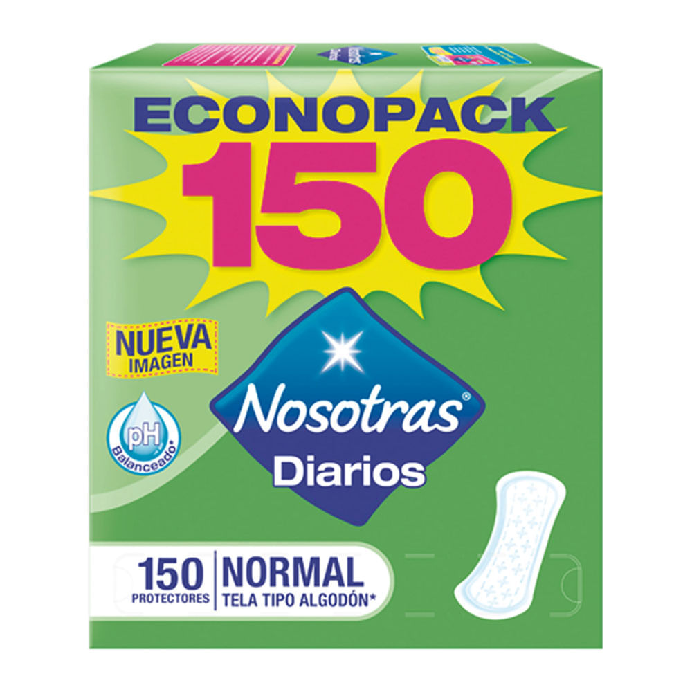PROTECTORES DIARIOS NORMAL NOSOTRAS*150U