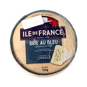 QUESO ILE DE FRANCE BRIE BLUE X 125 GR