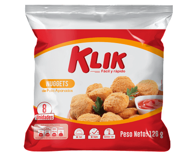 NUGGETS DE POLLO KLIK *128GR