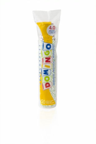 VASO  PAPEL 6 OZ  DOMINGO x 50 UND