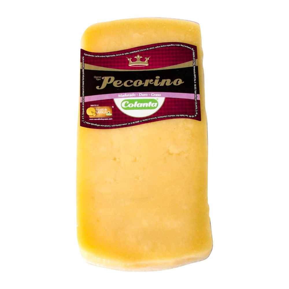 QUESO PECORINO CUÃ‘A COLANTA