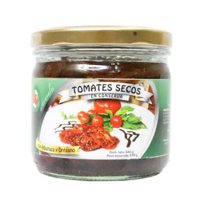 TOMATES SECOS ALBAHACA FACTORIA x 330GR