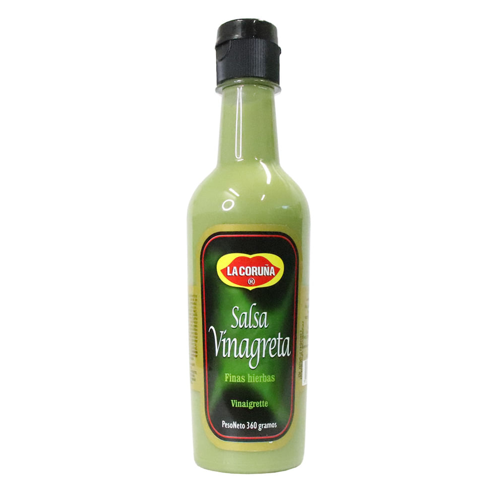SALSA VINAGRE F/H FCO CORUÑA x 360GR