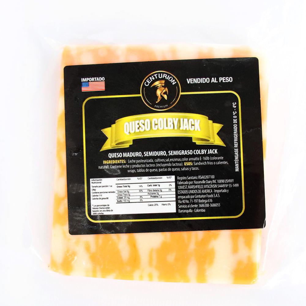QUESO COLBY JACK *KL CENTURION