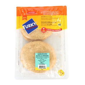 HAMBURGUESA PECHUGA APA TURKY X4U *125GR