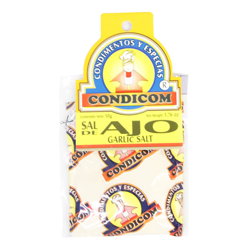 SAL DE AJO CONDICOM  x 50GR