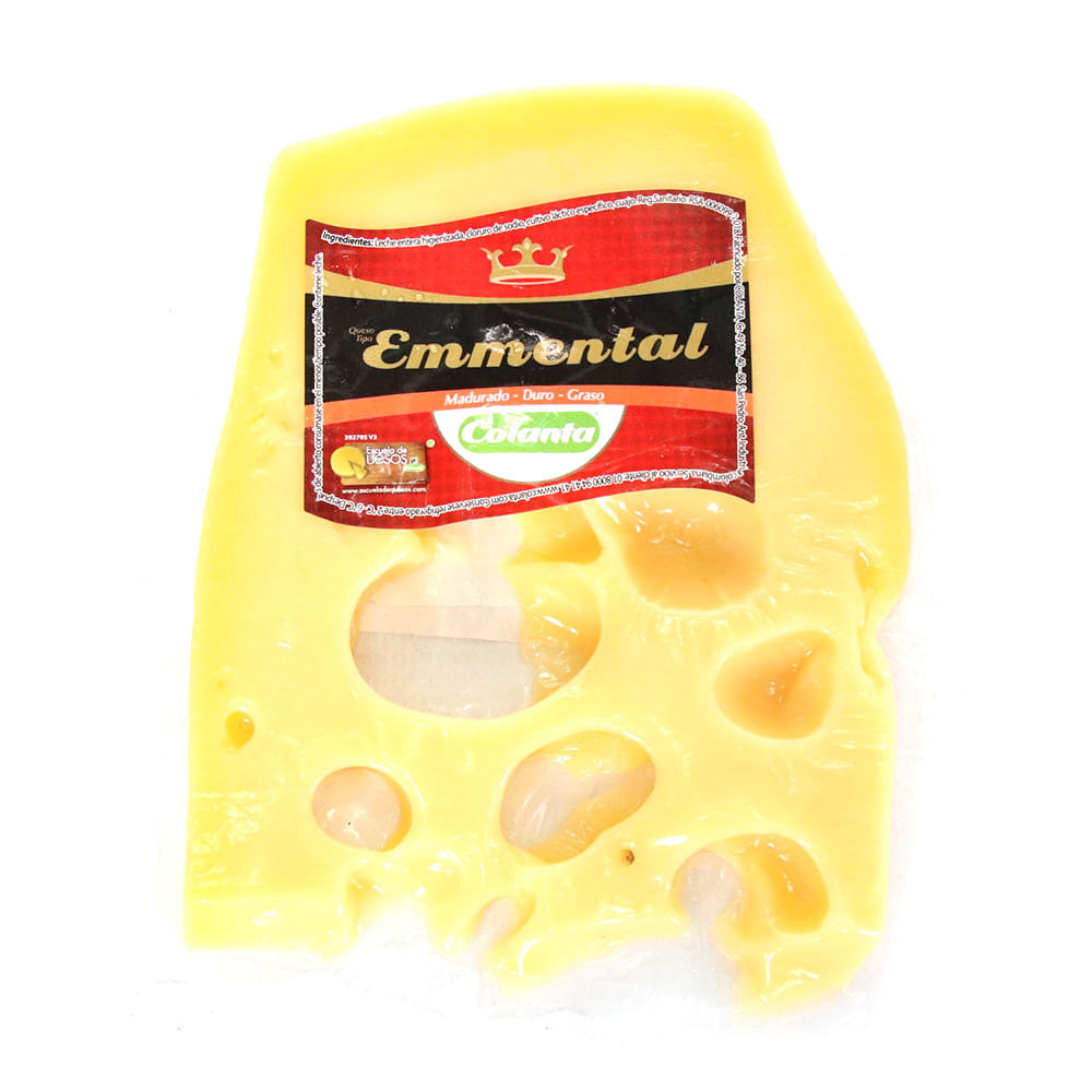 QUESO EMMENTAL CUÃ‘A COLANTA