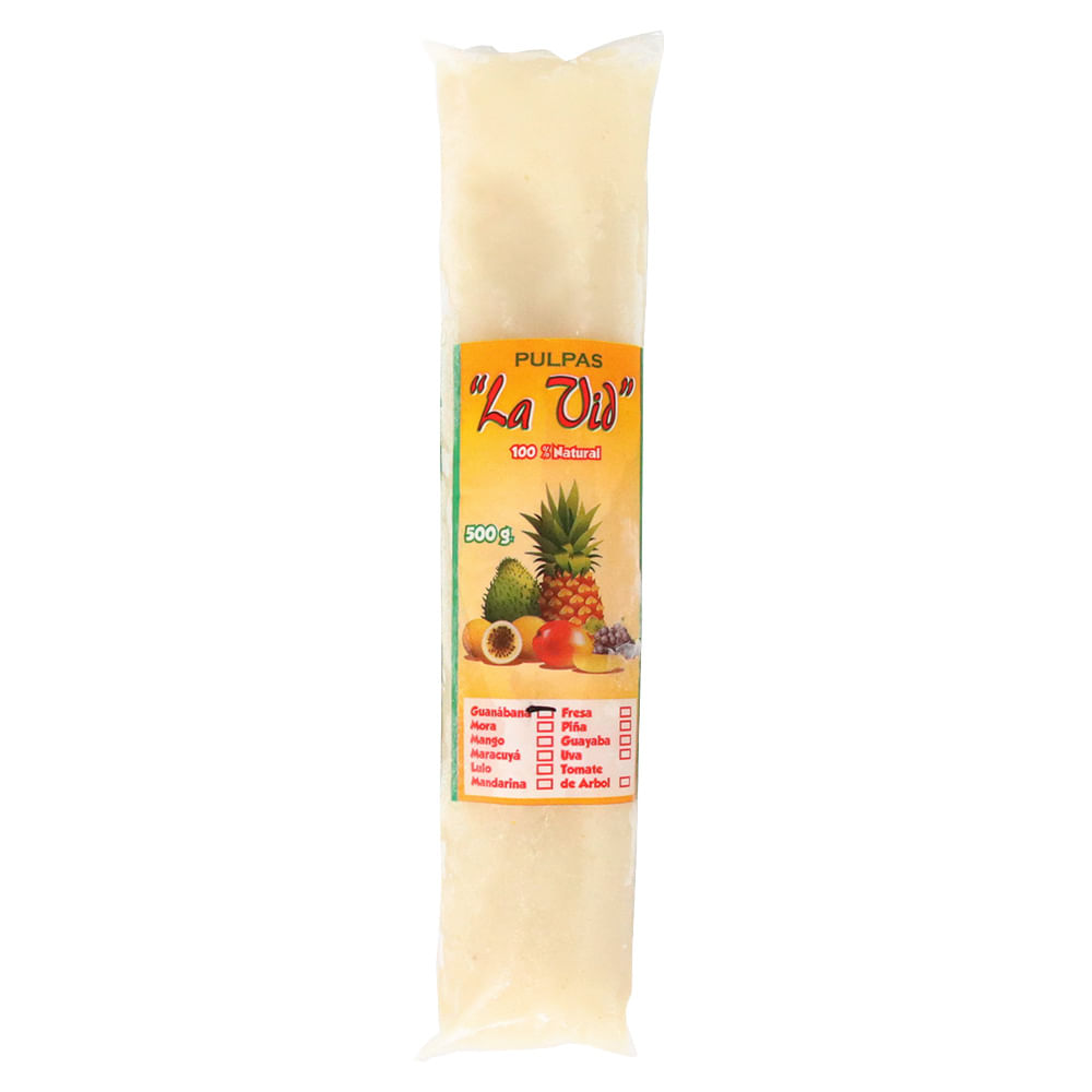 PULPA DE GUANABANA LA VID x 500 GR