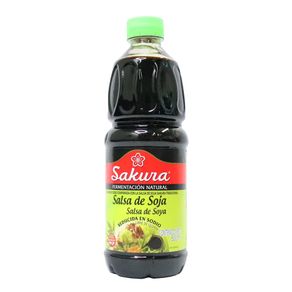 SALSA DE SOYA LIGTH SAKURA x 500 ML