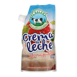 CREMA DE LECHE EL GALAN x 165GR
