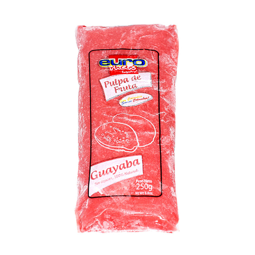 PULPA EUROMAX CONGELADA DE GUAYABAX500G