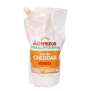 SALSA CHEDDAR BOLSA ADEREZOS x 1000GR