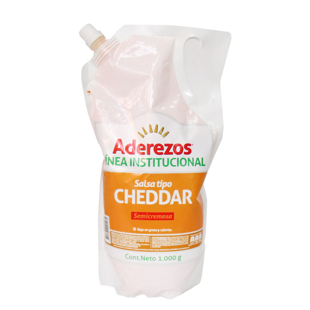 SALSA CHEDDAR BOLSA ADEREZOS  x 1000GR