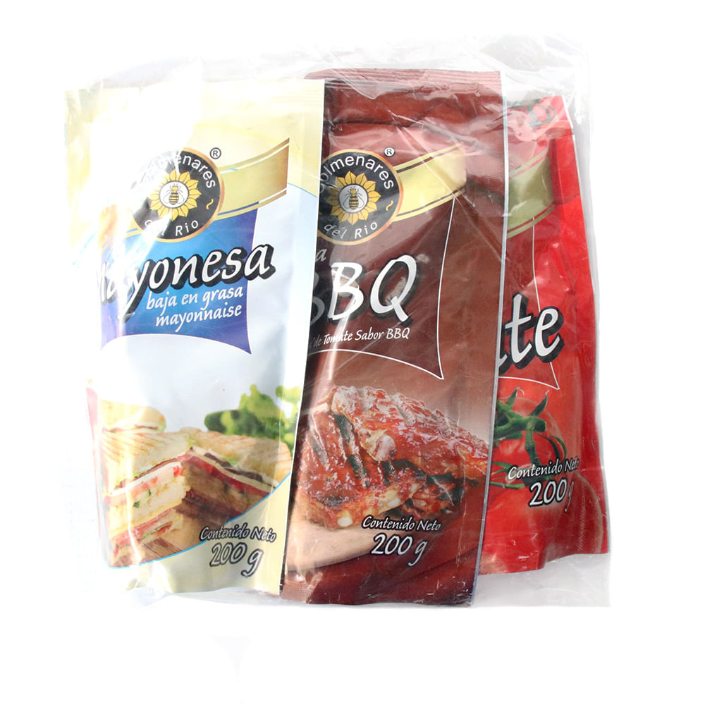SALSAOFERTA (MAYONESA+BBQ+TOM)COLMENARES