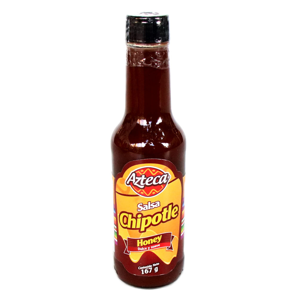 SALSA CHIPOTLE HONEY FCO AZTECA x 167GR