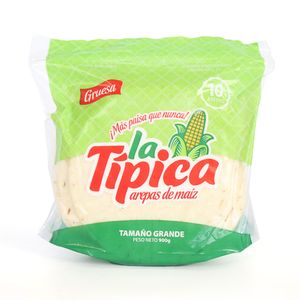 Arepa Tela Blanca La Tipica X10 Unds