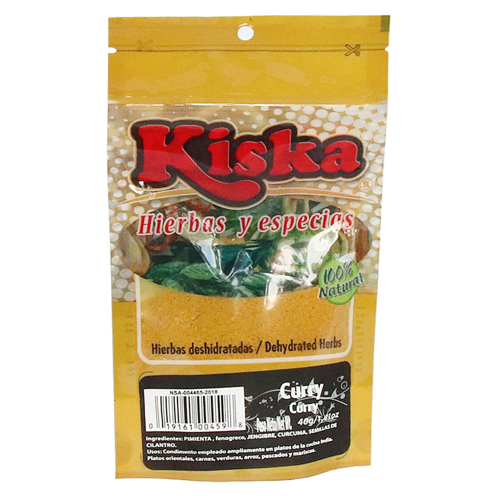 CURRY KISKA  x 40GR