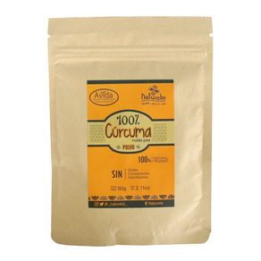 ALIMENTO POLVO CURCUMA 60GR 100%