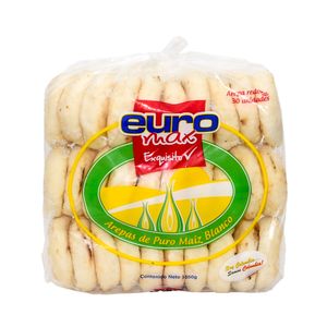 AREPAS EUROMAX BLANCA REDONDA x 1050 Gr