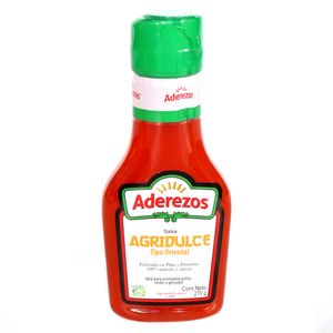 SALSA AGRIDULCE PET ADEREZOS x 270GR