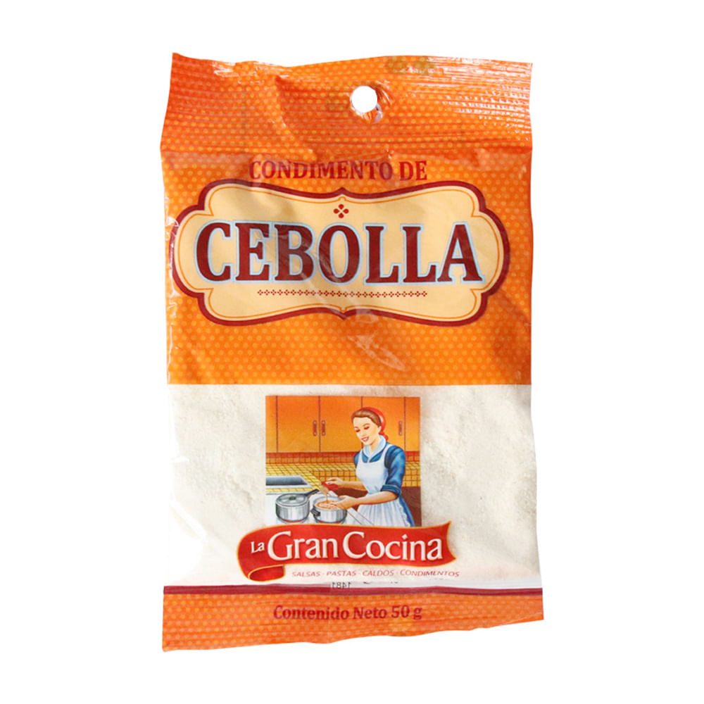 CONDIMENTO CEBOLLA LA GRAN COCINA *50GR