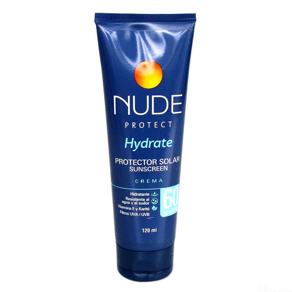 NUDE BLOQUEADOR SPF60 HIDRATANTE
