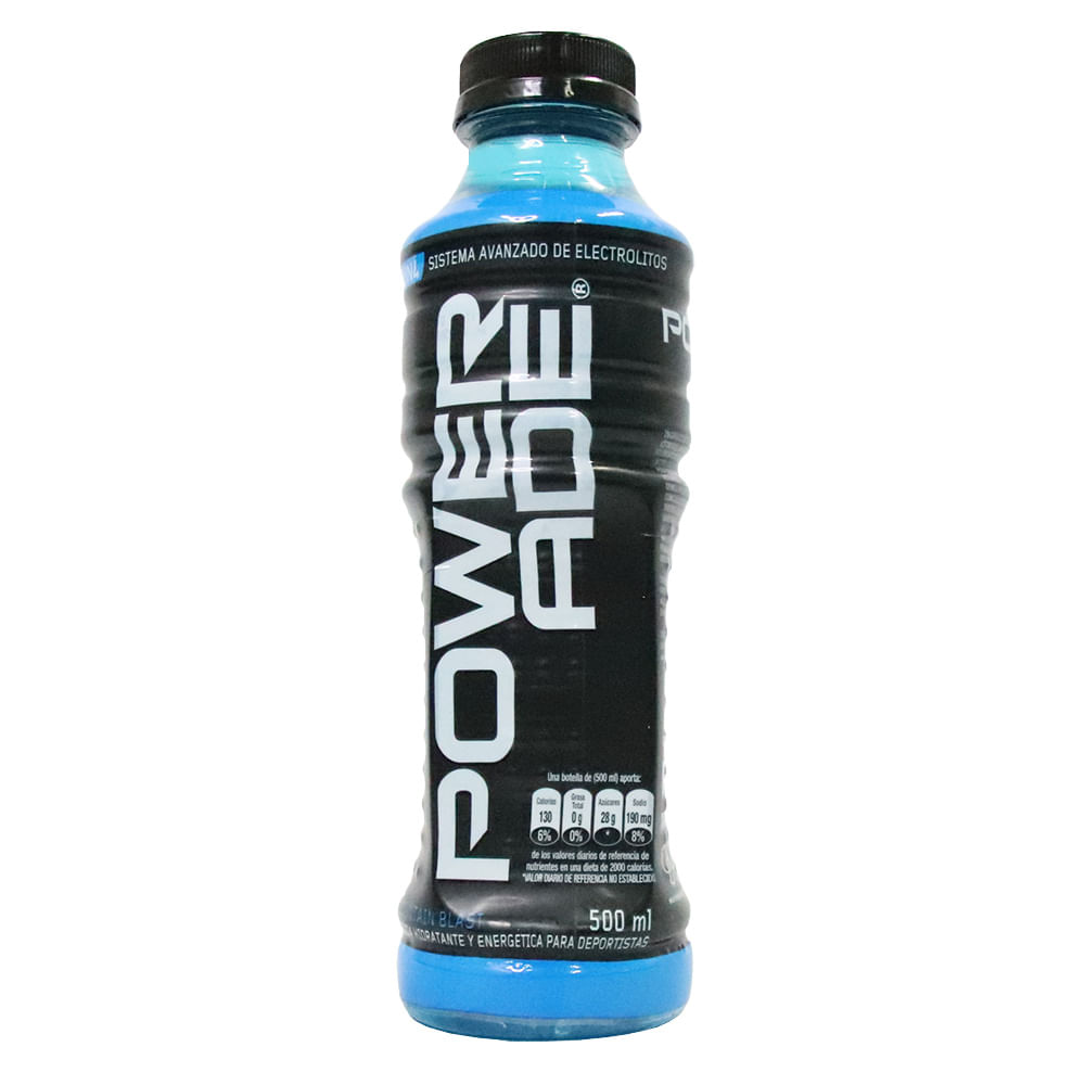 POWERADE ION 4 MOUNTAIN BLAST  x  500 ML