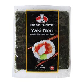 ALGAS PARA SUSHI X10 HOJAS x 28 GR