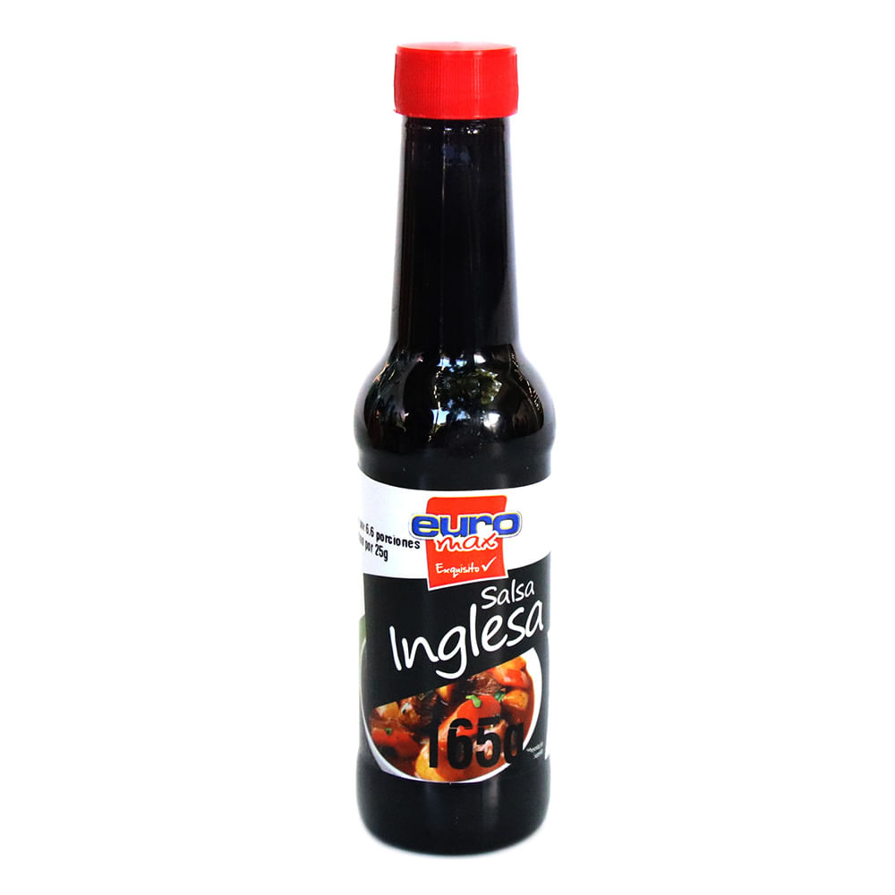 SALSA INGLESA PET EUROMAX NV x 165GR